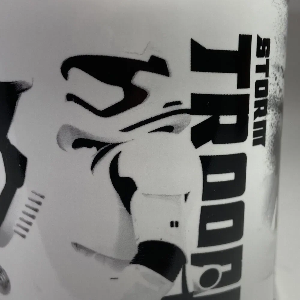 Star Wars Stormtrooper Coffee Mug Lucasfilm White/Black Ceramic 16oz - Picture 8 of 12
